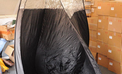 Popup Spray Tanning Tent Lopsided?